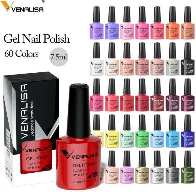 Venalisa Nagel-Gel-Nagellack, Glänzend, 7,5 ml - Bild 1
