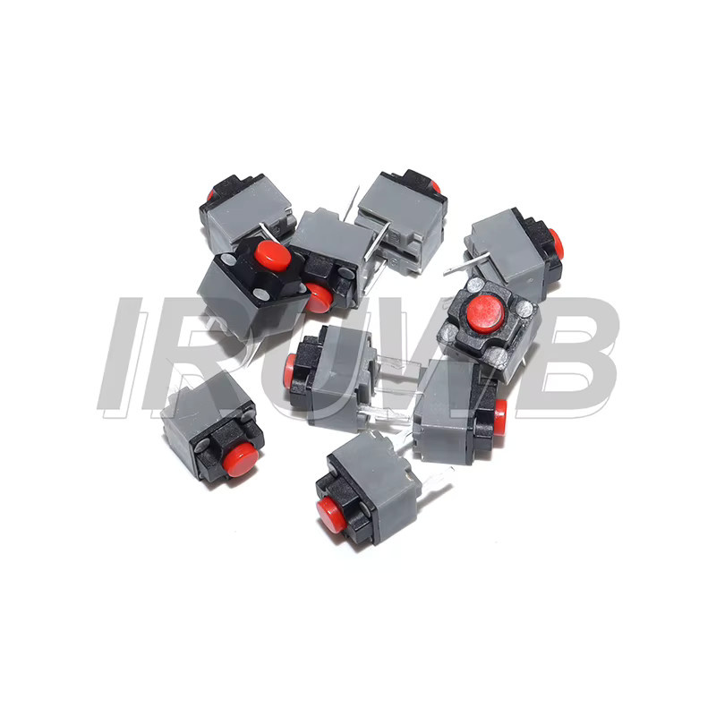 10 Stück IRUWB Micro-Schalter Mute-Taste für kabellose und kabelgebundene Mäuse, B/H/T: 6 x 6 x 7,3 mm - Bild 2