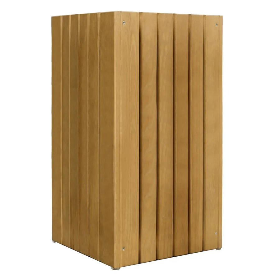 Pflanzkasten Quadra von Andrewex in Naturfarbig, B/T/H: 34 x 34 x 50 cm - Bild 2