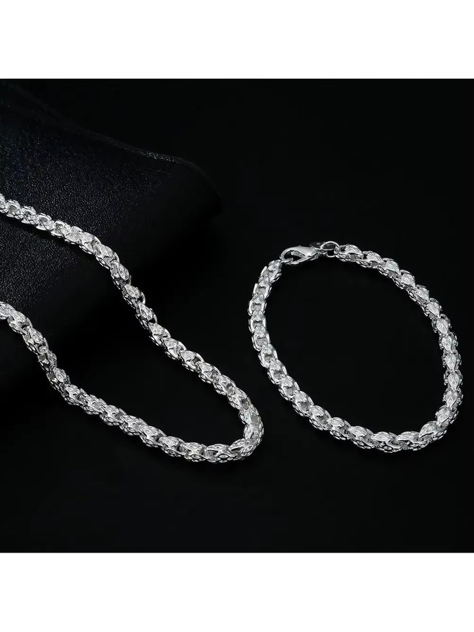 Armband 925 Silber, Geometrie, Damen - Bild 3