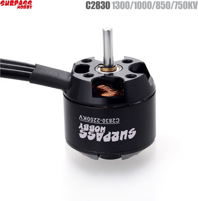 Surpass Hobby Brushless Motor für RC Airplane Fixed-wing Glider Aircraft ab 14 Jahren - Bild 1