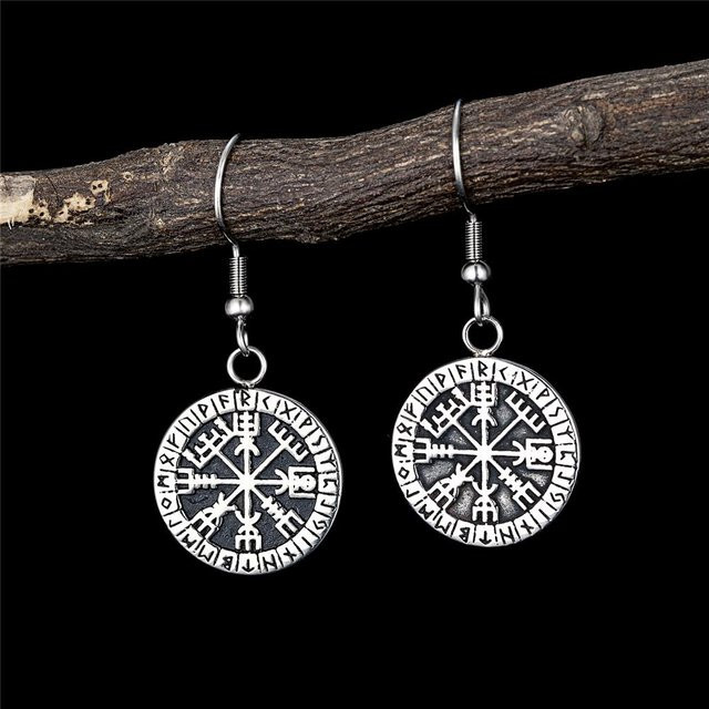 YIRAN Jewelry Hängeohrringe Edelstahl, Schwarz, Damen, Vintage - Bild 1