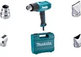 Makita Heißluftgebläse HG5030K 1600W in Blau und Schwarz - Bild 2