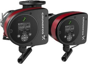 Grundfos Umwälzdoppelpumpe MAGNA3 D 40-40F, DN 40, PN 16, 230 V, schwarz - Bild 1