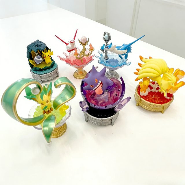 Pokemon Adventures Eevee Pikachu Gengar Mystery Box, Anime Figuren - Bild 1
