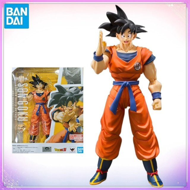 BANDAI Dragon Ball Z Son Goku Raised on Earth, Actionfigur - Bild 1