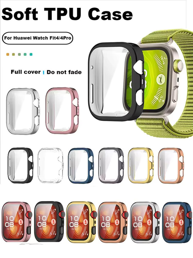 Huawei TPU Soft Case für Watch Fit 4 5 Pro, transparent, Kunststoff - Bild 7