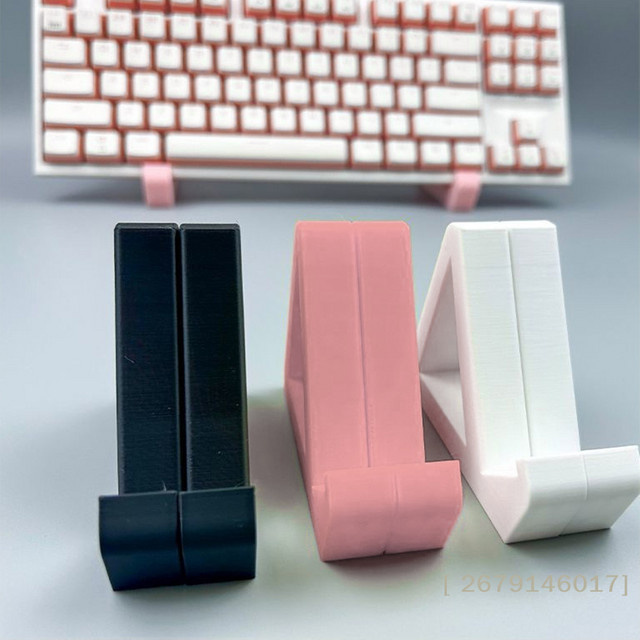 YY26 3D-gedruckter Tastaturständer für mechanische Tastaturen, 1 Paar Tastaturhalterung und Ablage - Bild 1