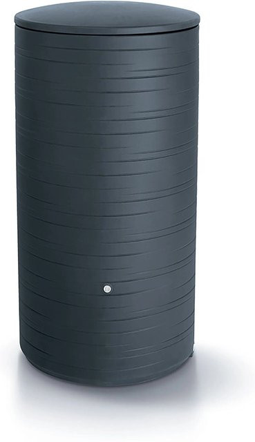Arves Regentonne Novara Regenwassertank aus Kunststoff, Anthrazit, 280 l - Bild 1