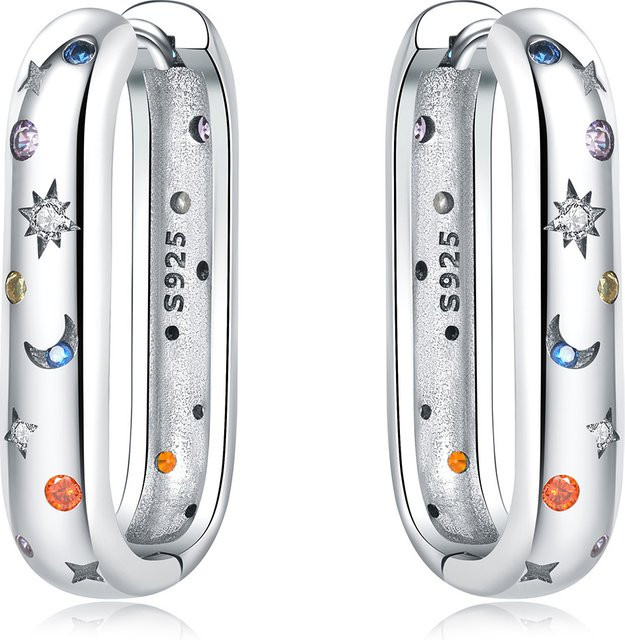 CYCUFF Creolen 925 Silber, Zirkonia, Damen - Bild 1