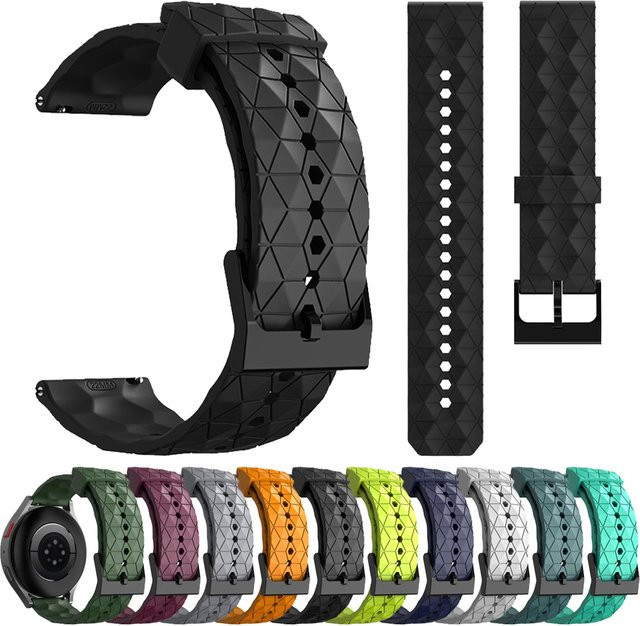 Fossil Uhrenarmband Silikon, 22 mm, Unisex - Bild 1