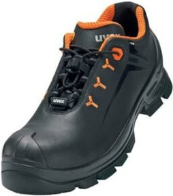 uvex Sicherheitshalbschuhe S3 HI HRO SRC 2 MACSOLE aus Leder in Schwarz, Größe 46, Weite 11 - Bild 1