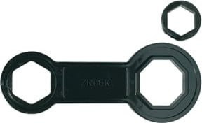 Riegler Schlüssel für Trinkwasser-Druckregler, Farbe: Schwarz, R 1/2 bis R 2 - Bild 1