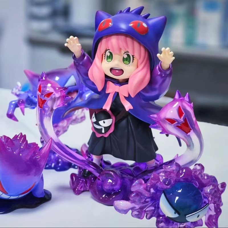 Bandai Pokémon Gengar Spy Play House, handgefertigte Ornamente - Bild 4