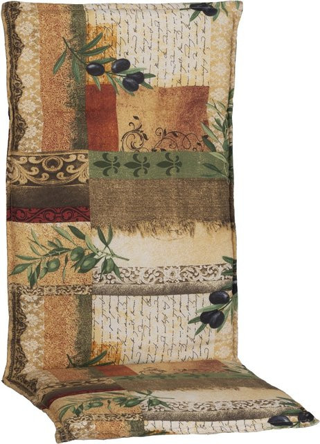 Beo Sitzauflage Hochlehner Glasgow in Beige-Natur mit Maßen B: 120 cm, H: 48 cm, T: 120 cm - Bild 1