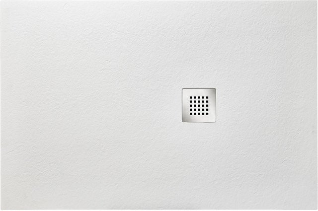 Ottofond Duschwanne Strato Rechteck Weiß B: 100 cm, T: 80 cm - Bild 1