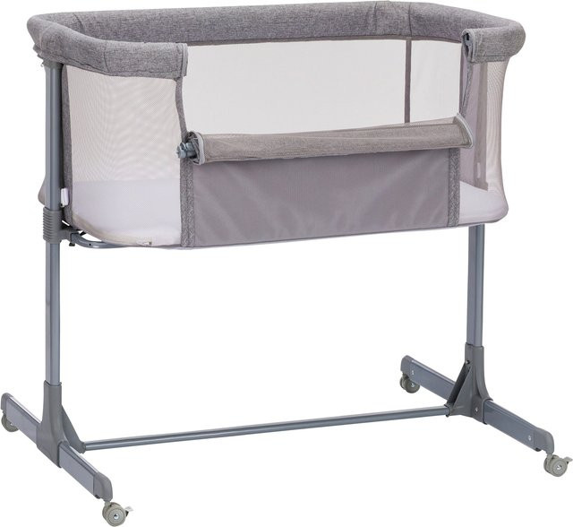Fillikid Beistellbett Eco in Beige und Grau - Bild 1