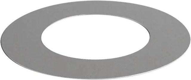 QAZQA Füllring für Einbaustrahler aus Edelstahl in Silber, Durchmesser: 7,5 cm, Höhe: 1,3 cm - Bild 1