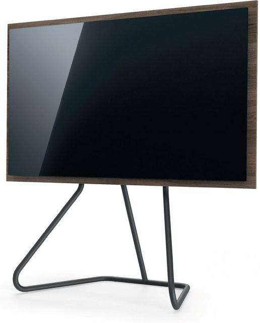 SPECTRAL TV-Standfuß Tube GX31-65 in Black/Deep Oak - Bild 1
