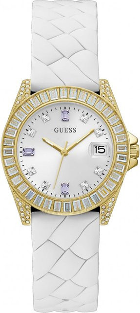 Guess Armbanduhr, Quarz, Edelstahl, Silber, 34 mm, Damen - Bild 1