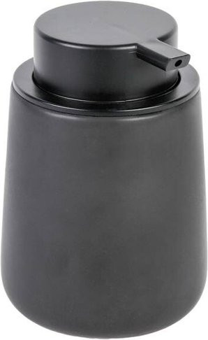 Axentia Seifenspender Reno in Schwarz mit Steinoptik und Pumpmechanismus - Bild 1