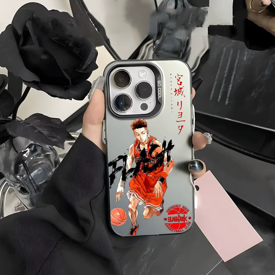 S-Slam Handyhülle Japan Dark Design für iPhone 11 bis iPhone 17 Pro Max in Mehrfarbig Matt Laser Metallic Aurora - Bild 4