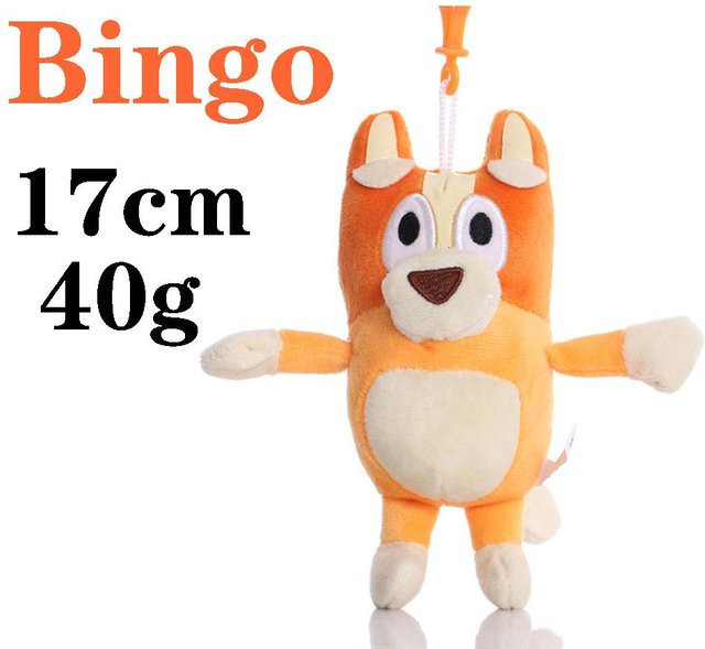 Yiran toy 1 Bluey Bingo Plüschtier, Puppe, ab 14 Jahren - Bild 1