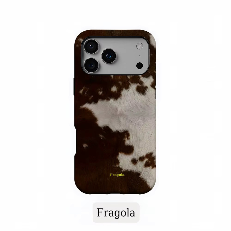 Clmj Fragola Handyhülle mit Leopardenmuster für iPhone 11 bis iPhone 17 Pro Max Plus Doppelschichtige Rückabdeckung - Bild 2