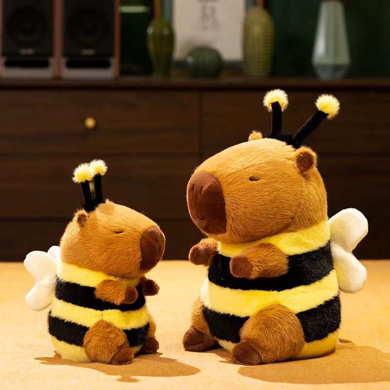 Molutian Bienen-Capybara-Plüschtier, Stofftier - Bild 3