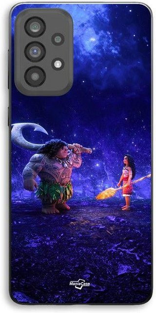 MANIACASE Handyhülle für Samsung Galaxy A53 mit Vaiana 2 Maui Motiv in Schwarz - Bild 1