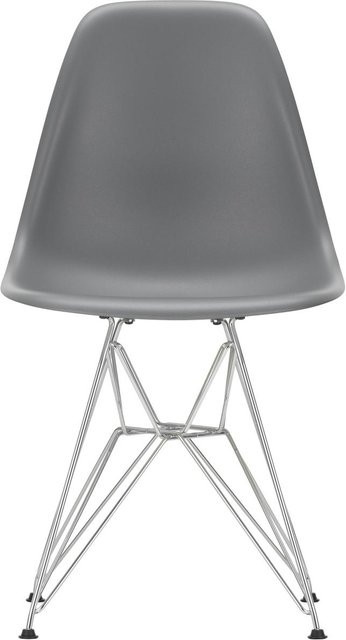 Vitra DSR Eames Plastic Side Chair aus Polypropylen in Schwarz matt - Bild 1