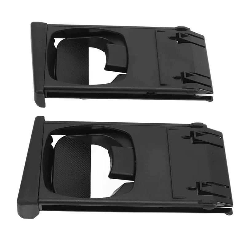 2 Stück Qiilu Dash-Getränkehalter für Toyota Hilux Vigo 2005–2015 in Schwarz aus Kunststoff - Bild 5