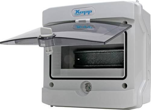 Kopp Verteilerkasten für Aufputzmontage in Weiß B: 20,2 cm, H: 20,1 cm, T: 12,0 cm - Bild 1