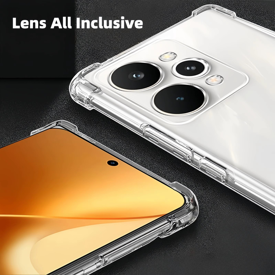 Stoßfeste transparente TPU-Handyhülle für Realme 15 Pro, 15T und 15 - Bild 4