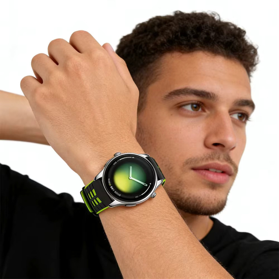 Xiaomi Uhrenarmband Silikon, 22mm, green, Unisex - Bild 2