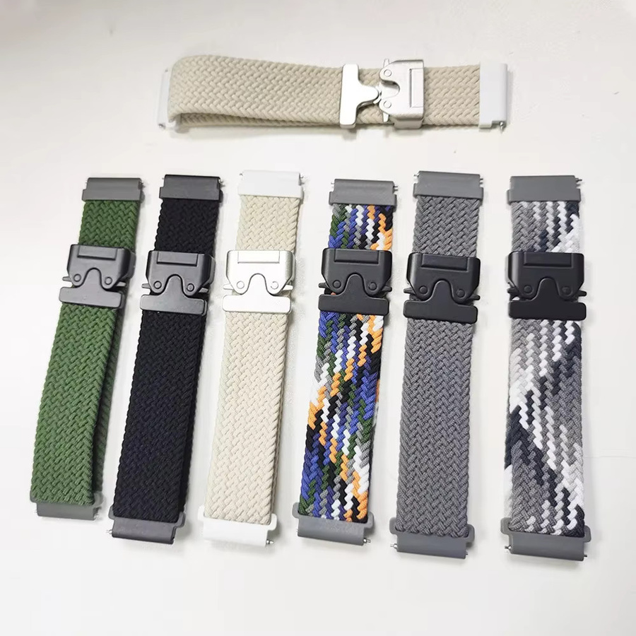 Amazfit Uhrenarmband Nylon, Schwarz, Unisex - Bild 2