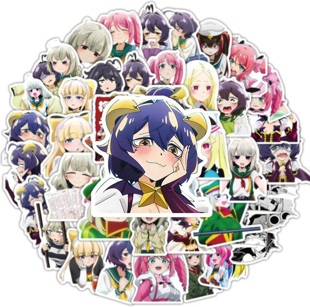FANLU Gushing over Magical Girls Aufkleber, Bunt / Mehrfarbig - Bild 1