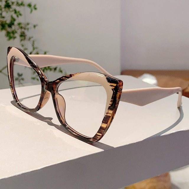 Dote Brille Cat Eye, Mehrfarbig, Kunststoff, Vollrand, Damen - Bild 1