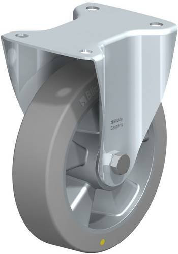 Blickle Bockrolle B-ALTH 180K-AS in Silber, Rad-Durchmesser: 180 mm, Tragfähigkeit: 400 kg - Bild 1