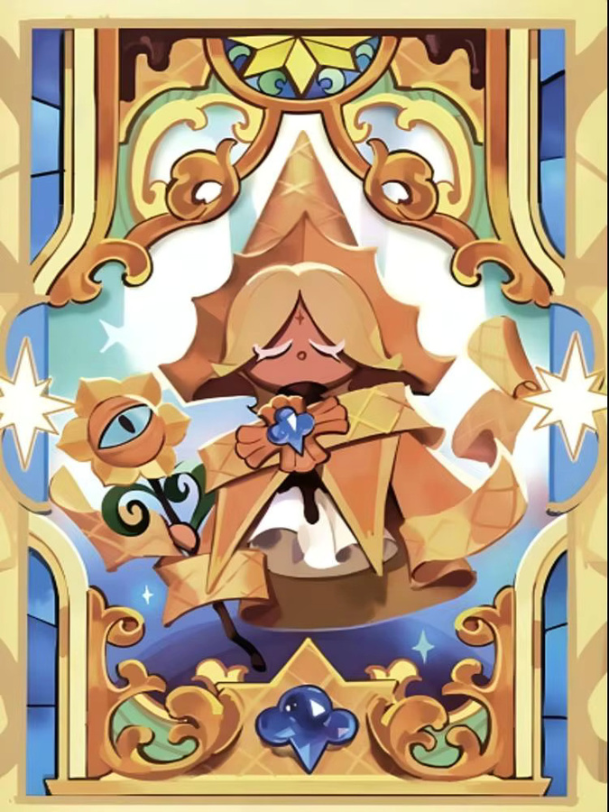 Selbstklebender Papierposter Cartoon Anime Game P-Pure V-Vanilla Cookie Wandkunst in Mehrfarbig - Bild 7