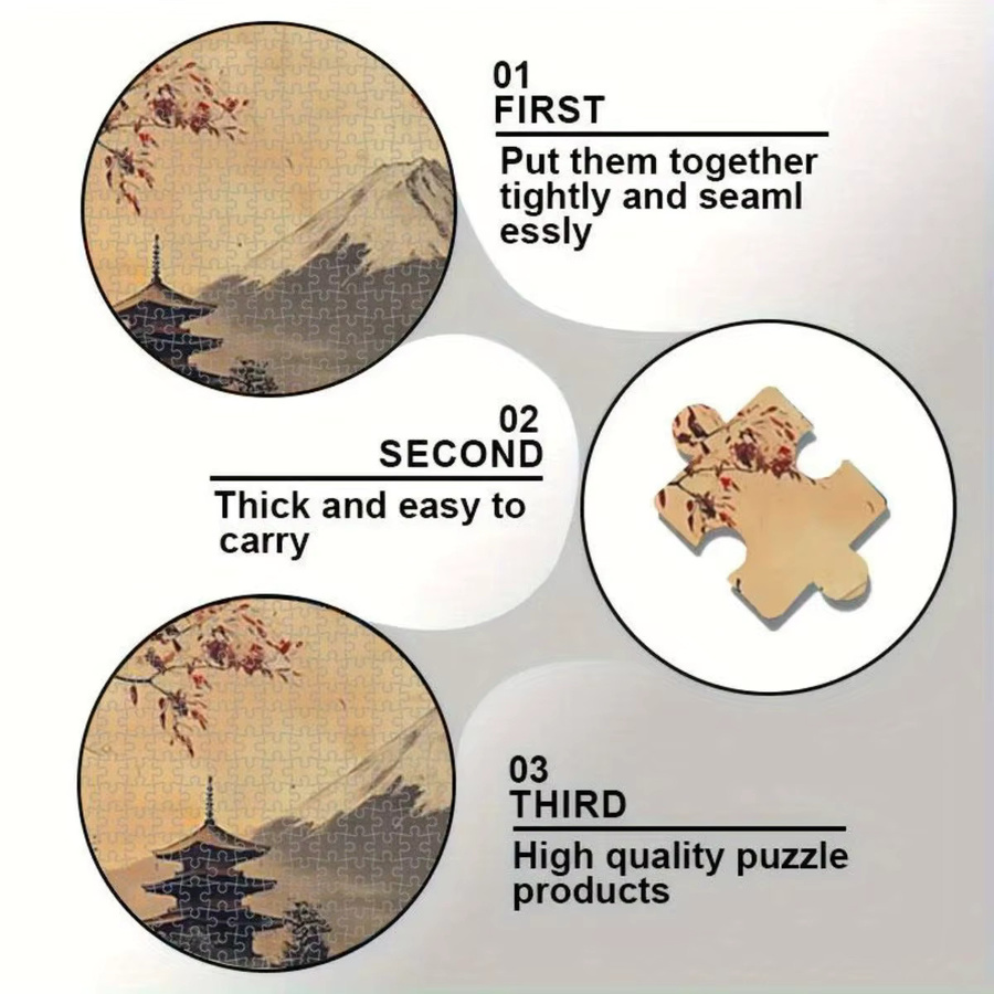 AZNM Japanisches Puzzle Mount Fuji, 1000 Teile - Bild 4