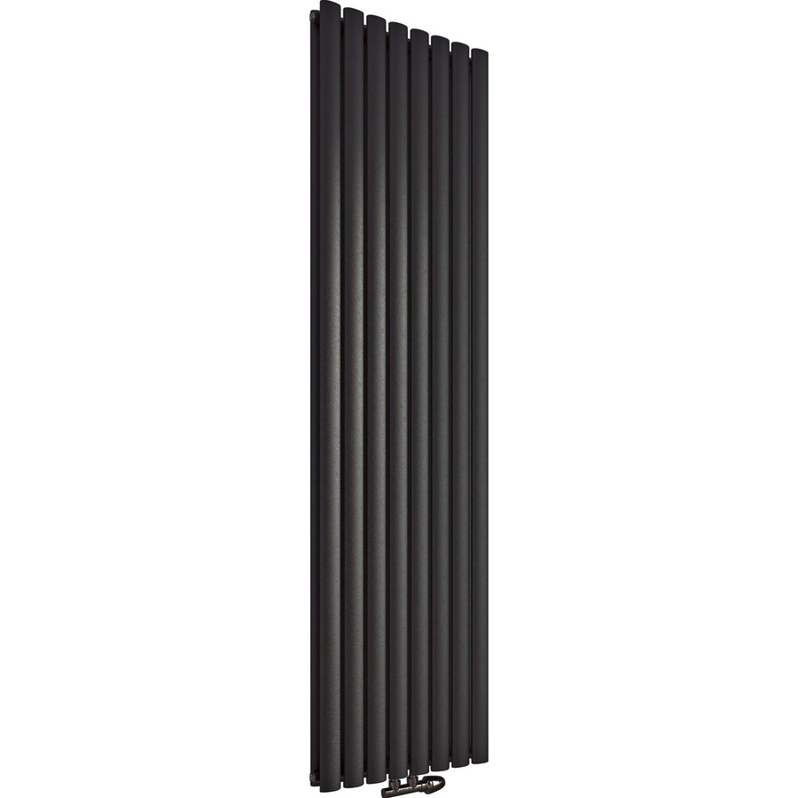Ximax Heizkörper Fortuna Duplex Mittenanschluss in Anthrazit mit 694 Watt, H x B: 180 x 23,6 cm - Bild 2