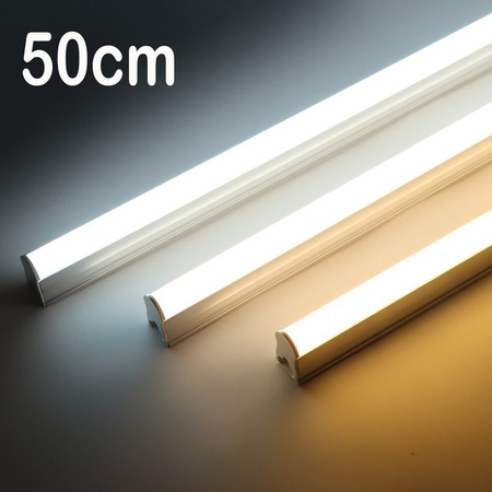MALITAI LED T5 Röhre Garagenleuchte 15W, Farbe: Weiß, Länge: 50 cm