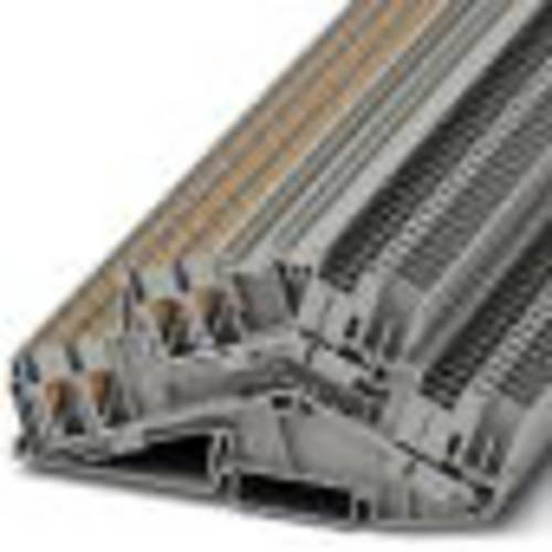 Phoenix Contact 3210604 Doppelstockklemme Zugfeder Grau 5,2 mm 50 Stück - Bild 1