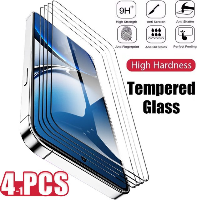 Xiaomi Gehärtetes Glas HD Screen Protector für Redmi Turbo 4 und diverse Modelle, Transparent - Bild 1