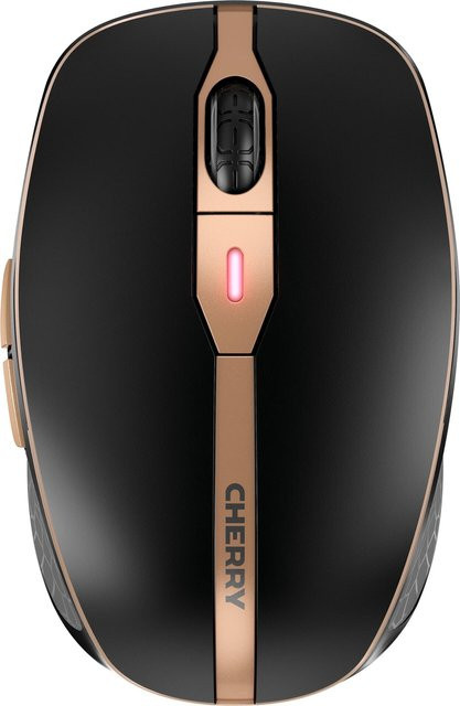 Cherry DW 9100 SLIM Kabelloses Tastatur- und Maus-Set mit Bluetooth und 2,4 GHz, QWERTZ, Schwarz - Bild 2