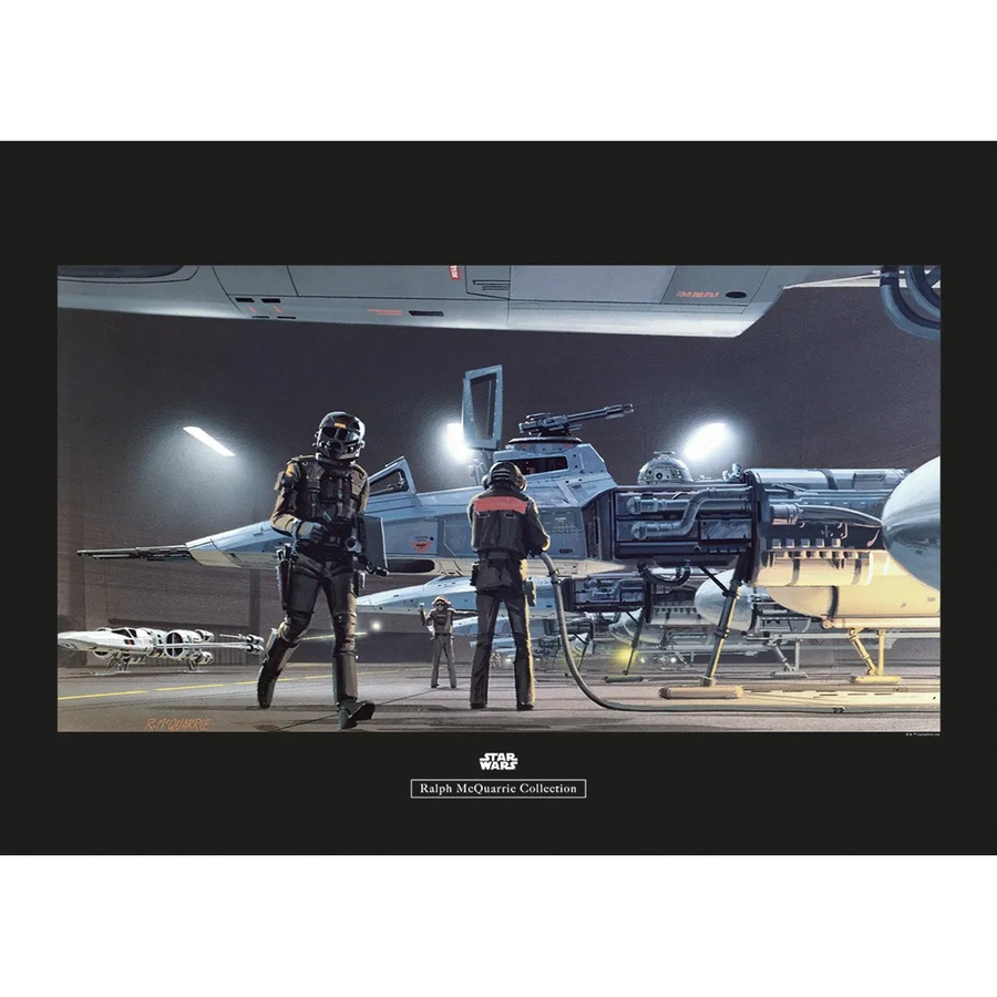 Komar Wandbild Star Wars Y-Wing Paper Poster Multicolor B: 70 cm, H: 50 cm - Bild 2