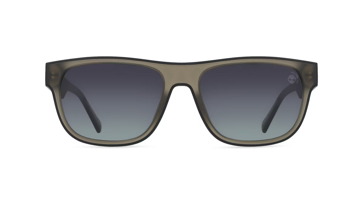 Timberland TB00025 Sonnenbrille Vollrand, Eckig, Kunststoff, Herren, braun, grau - Bild 1