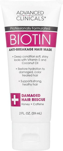 Advanced Clinicals Biotin Anti-Haarbruch-Maske, 59 ml - Bild 1