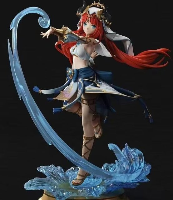 Yiran toy 1 Genshin Impact Nilu und Hu Tao Actionfiguren aus PVC 2-teiliges Set - Bild 1